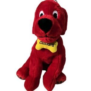 Vintage 2003 Clifford The Big Red Dog Plush Floppy Kohl's Cares For Kids 12"